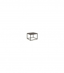 Diivanilaud ROSSI B must marmor/must 60x60 cm