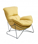 Tugitool DIVA 88x96xH84cm, ookerkollane