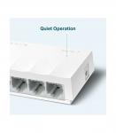 TP-LINK 5-Port 10/100Mbps Desktop Network Switch LS1005 Unmanaged Desktop Power supply type External