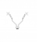 Arozzi Desk Mount Neo Duo - Gas Spring Monitor Arm AZ-ALZARE-NEO-DUO-WT Tilt, Swivel, Rotation Maximum weight