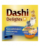 INABA Dashi Delights Chicken with bonito flakes in broth - cat treats - 70g