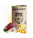 PAKA ZWIERZAKA Rabbit and boar with pumpkin - wet dog food - 400g