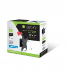 Techly 19-37" Wall Bracket for LED LCD TV Tilt 1 Swivel Black" ICA-LCD 2900B