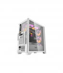 Darkflash DRX70 MESH computer case (white) + 4 RGB fans