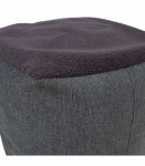 Tumba LAMB BAG, 55x55cm, h45cm, tumehall, 100% pol&uuml;ester, kangas-324/320