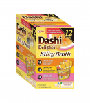 INABA SILKY BROTH Kurczak Ryba Przegrzebki karma mokra dla kota 12x40g- 480g