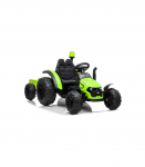 Electric Ride On Tractor HZB-200 with Trailer Green