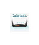 TP-LINK 4G+ LTE Router Archer MR600 802.11ac 300+867 Mbit/s 10/100/1000 Mbit/s Ethernet LAN (RJ-45) ports 3