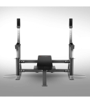 LS6803 TRAINING BENCH WITH BARBELL RACKS HMS