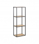 Seinariiul SEAFORD 24x37xH108cm, tamm, m&ouml;&ouml;bliplaat, metall