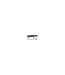 Diivanilaud VELA A must marmor/h&otilde;bedane 109x66 cm