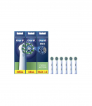 Oral-B Replaceable toothbrush heads EB50RX-6 Cross Action Pro Heads For adults Number of brush heads included