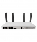 MikroTik Cloud Router Switch 418-8P-8G-2S+5axQ2axQ-RM with RouterOS L5 rackmount case
