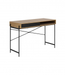 Kirjutuslaud ANGUS 110x50xH75cm, tamm, melamiin, metall