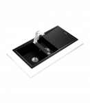 Valamu Teka Stone 60B TG must graniit