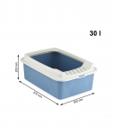 ROTHO Bonnie Eco Blue - cat litter box
