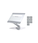 Conceptronic DONN27G Laptop stand, Silver, Aluminium, 360&deg;, USB 3.2 Gen 1 Type-C, 5000 Mbit/s