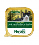 Natua Country Sterilized Turkey and Vegetables - Indyk z warzywami dla kot&oacute;w sterylizowanych karma mokra dla kota tacka