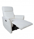 Tugitool GERRY manuaalne recliner 76x92xH101cm, valge