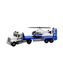 Police Transport Truck Helicopter Lights and Sounds Set