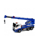 Construction Crane Truck Adjustable Lights Sounds Blue