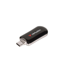Verbatim 30227 Plectra USB-C Flash Drive, 512 GB, USB Type-C, 3.2 Gen 1, 100 MB/s, Capless, Black
