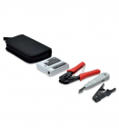 Digitus Network Tool Set, LAN Tester, Crimping Tool, Cut and Stripping Tool, Punch Down Tool Tool kit
