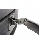 Digitus Desk Mount Universal LED/LCD Monitor Stand with Gas Spring Tilt, swivel, height adjustment, rotate Black