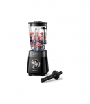 Philips Blender HR3030/00 Tabletop 1200 W Jar material Glass Jar capacity 2 L Ice crushing Black