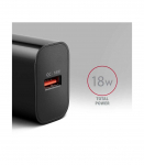 AXAGON Wallcharger 1x port USB-A, QC3.0/AFC/FCP/Apple, 18W ACU-QC18