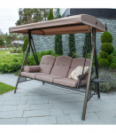 Kiik FRANCO 3-kohaline, pruun