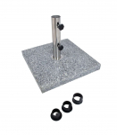 P&auml;ikesevarjualus 45x45cm/30kg, graniit