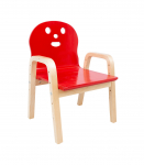 Lastetool HAPPY 39x36xH60cm, punane