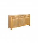 Kummut CHICAGO NEW 140x44xH86cm, tamm