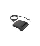 Conceptronic SCR01BC USB-C Smart ID Card Reader, USB Type-C, 0.9m, Black, 58 g