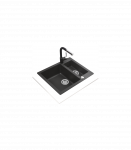 Valamu Teka Clivo 60 S-TQ must graniit