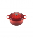 Le Creuset Signature Roaster round 20cm cherry red (21177200602430)