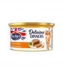 BUTCHER'S Delicious Dinners Chicken with turkey - wet cat food - 85 g
