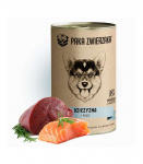 PAKA ZWIERZAKA Game and salmon - wet dog food - 400g