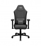 Aerocool CROWNASHBK, Ergonomic Gaming Chair, Adjustable Cushions, AeroWeave Technology, Black