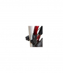 Holder for crutches wheelchair-mounted