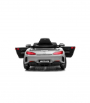 Mercedes GTR Electric Ride On Car - Silver Painting