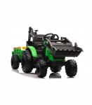 Battery-powered excavator with trailer SX2068 Green