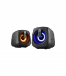 PC SPEAKERS DEFENDER J1 2.0 6W LED USB BLACK