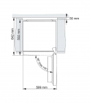 Fridge GORENJE NRK6202AW4