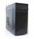 SALE OUT. Natec PC Case Helix Matx Black Mini Tower DAMAGED PACKAGING, DENTED ITEM BODY