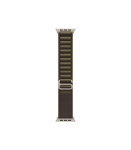 49mm Dark Olive Alpine Loop S, Titanium