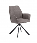 Tool GLENDA k&auml;etugedega, pruun, 61x63xH88,5cm