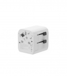 Gembird TPA-EU2A12-01-W EU to Universal travel power adapter, 12W, white Gembird