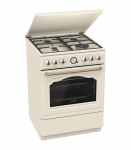 Gorenje Cooker GKS6C71CLI Hob type Gas Oven type Electric Gold Width 60 cm Depth 60 cm 71 L